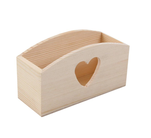 Boîte à crayons et stylos en bois de qualité supérieure, accessoires de bureau, organiseur de papeterie rotatif, prix de gros - Product Image 4