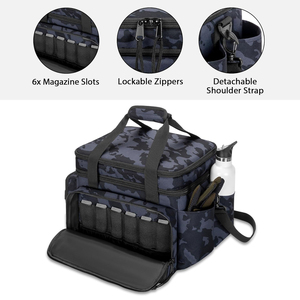 Nueva Mochila Deportiva Unisex NAHEED SPORTS para Actividades al Aire Libre, de Nailon 600D, Impermeable, Transpirable, con Cierre Antirrobo - Product Image 4