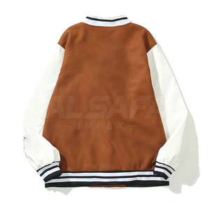 High Quality Customized Letterman Winter Jacket For Men New Design Best Selling Letterman Jacket - Product Image 2