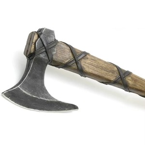 Hacha de Acero al Carbono OEM con Mango de Madera Liso para Acampar al Aire Libre, Cortar Leña y Mantenimiento de Jardines en Venta - Product Image 6