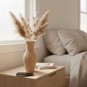 VASO TIPO 2 DE RATÁN ARTESANAL - Product Image 3