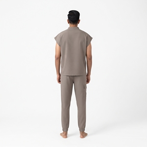 Wholesale Men Nurse <b>Scrubs</b> Medical Uniform Set Hospital Workwear Breathable Comfortable Durable Healthcare <b>Clothing</b> - Product Image 4