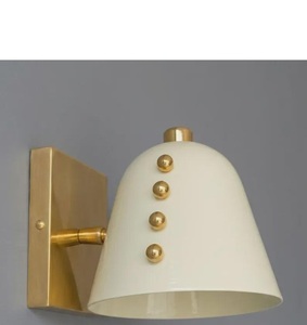Applique murale en laiton pour éclairage extérieur LED 110-240V, support en aluminium en forme d'éventail - Product Image 2