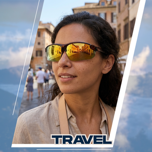 Borjye J142 TR90 medio marco CE lente polarizada gafas OTG - Product Image 5