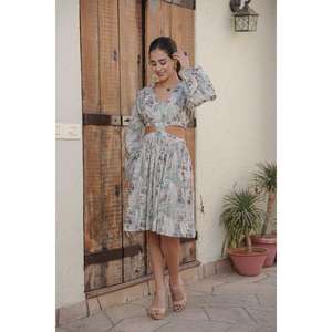 เสื้อคลุมแฟชั่นสำหรับผู้หญิงแขนยาวผ้าคอตตอนผสมปักรายละเอียดแบรนด์ fabzone FZ60จากประเทศสหรัฐอเมริกา - Product Image 1