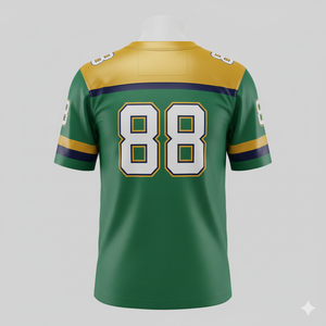 Maillot de football américain entièrement sublimé, personnalisé, respirant, à manches courtes, promotion en gros, pas cher, ajoutez des noms gratuitement, t-shirts pour adultes - Product Image 6