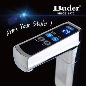 Dispensador de Agua Caliente Instantáneo Buder BD-3004NH+DC-1804 de 4L, Acero Inoxidable, para Uso en Hoteles, Sistema de Filtración Avanzado, Control Táctil, Color Plateado - Product Image 2