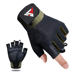 Breathable Weightlifting <b>Gloves</b> Padded Palm Gym Workout Mitts Unisex Fitness Training Powerlifting Bodybuilding Hand Guard - Product Image 1