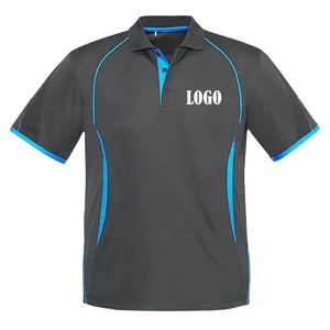 Polo personalizado al por mayor unisex logotipo personalizado Golf deporte Polo diseño personalizado Polo 100% poliéster secado rápido Golf camisa - Product Image 2