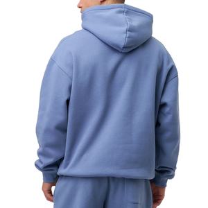 Winter Wear Men Oversized Hoodies Streetwear Solid Customizable Comfortable Stylish <b>Waterproof</b> Quick Dry Fleece Cotton Polyester - Product Image 2