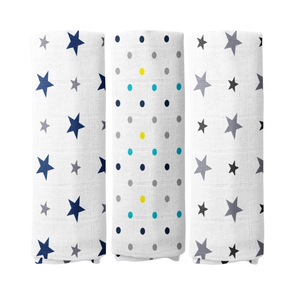 Manta Envolvente de Muselina de Algodón Orgánico, Toalla de Baño con Capucha para Bebé, Envoltura Suave para Recién Nacido, Impresión Personalizada, Venta al Por Mayor, Fábrica OEM - Product Image 1