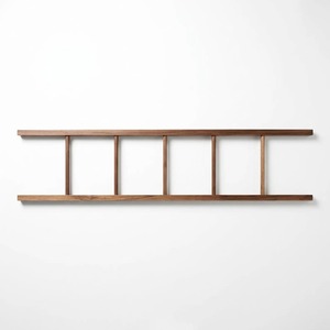 Étagères échelle minimalistes en bois pour salle de bain, salon, chambre, porte-serviettes et organisateur de décoration de style farmhouse - Product Image 5