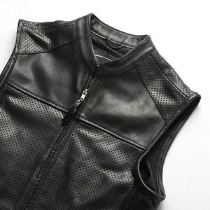Veste en cuir de vachette pour homme de qualité supérieure à prix raisonnable, nouveau design tendance, veste en cuir pour motard pour homme pour adulte - Product Image 6