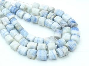 Rodocrosita Azul - Cuentas Lisas Mate Pulido - Tubo Cilíndrico - 8 Pulgadas - Hilo de 8-10MM Aprox. - Piedra Natural - Product Image 3