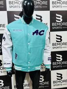 Chaqueta Varsity de Invierno con Logotipo Bordado en Chenille, Estilo Urbano, Chaquetas de Béisbol Personalizadas, Chaqueta Varsity Letterman de Invierno para Hombre - Product Image 5