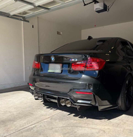 Diffuseur arrière en fibre de carbone style PSM, accessoire pour pare-chocs arrière, best-seller pour BMW F80 M3 F82 M4 F83 M4