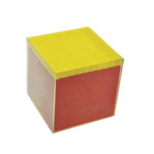 Best Math Counting Multibase <b>Plastic</b> Building <b>Blocks</b> Cubic Centimeters Volume Capacity Unit Demonstration Teaching Tools - Product Image 5
