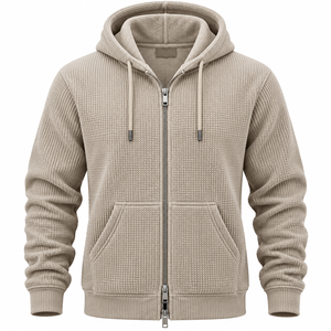 Sudadera Reversible de Alta Calidad para Hombre, Chaqueta Térmica de Doble Tela con Capucha, Sudadera Reversible Personalizada de Doble Cara para Hombre - Product Image 3