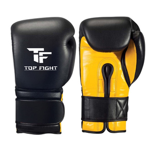 Guantes de Boxeo de Piel de Vacuno para Entrenamiento de Lucha MMA, Transpirables, para Adultos, Venta al Por Mayor - Product Image 3