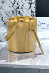 Premium party accessory luxury ice storage solution classy <b>bar</b> setup accessory elegant drink service item premium gold <b>bar</b> ware - Product Image 5