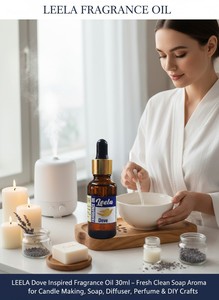 Huile parfumée inspirée de Dove – Arôme frais et propre pour la fabrication de bougies, de savons, de diffuseurs, de parfums et de créations DIY - Product Image 4