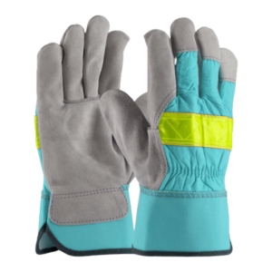Gants de sécurité en cuir de vachette de qualité supérieure, usage industriel, résistants à l'abrasion, gants de construction, protection personnelle - Product Image 2