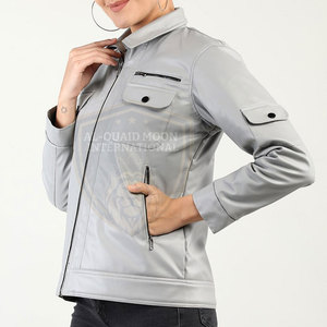 <b>Light</b> <b>Weight</b> Women Leather <b>Jacket</b> Comfortable Women Leather <b>Jacket</b> Easy Wear Women Leather <b>Jacket</b> - Product Image 3