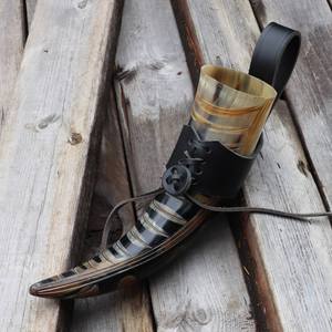 Premium Quality Handmade Eco-Friendly Modern Animal Style <b>Beer</b> Horn Mug Buffalo Horn Polished Business Gift Festival Wedding - Product Image 4