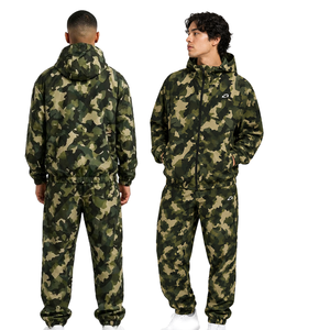 Chaqueta Cortavientos con Capucha Personalizada de Alta Calidad para Esquí, Impermeable, Resistente al Viento, con Bordado de Camuflaje y Logotipo, con Bolsillos Hilden, Traje Deportivo - Product Image 1