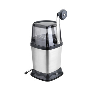 Manual Ice Crusher Stainless Steel Hand Crank Portable Ice Shaver <b>Machine</b> For Home Bar Use - Product Image 1