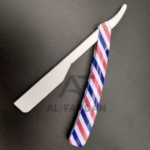 Navaja de Afeitar Profesional para Hombre con Logotipo Personalizado, de Alta Calidad, de Una Sola Cuchilla, Desechable, con Mango de Plástico y Acero Inoxidable - Product Image 1