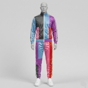 Ensemble de survêtement pour homme avec logo personnalisé, vêtements de sport, pantalon de jogging évasé, sweat à capuche et pantalon, ensemble 2 pièces, sweat à capuche zippé et pantalon - Product Image 2