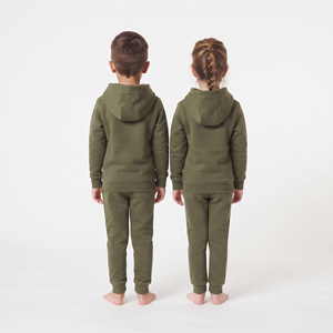 Conjunto Deportivo Clásico Juvenil con Capucha, Unisex, de Algodón, Estilo Jogger, Informal, Personalizable, Ropa Infantil al por Mayor - Product Image 6