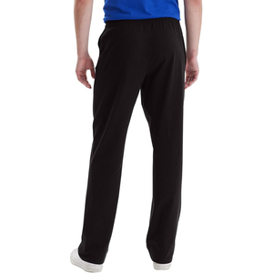 Ash Grey <b>Straight</b> <b>Leg</b> Open Bottom Men Sweatpants <b>Pull</b> <b>On</b> Elastic Waist Casual Lounge <b>Trouser</b> - Product Image 6