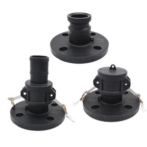 Khớp nối nhanh Polypropylene chất lượng cao IBC, kết nối nhanh DC 3/4\" PP <span class=keywords><strong>Camlock</strong></span> dùng cho áp suất cao, chất liệu nhựa - Product Image 1