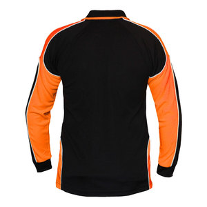 Men Long Sleeve Business Casual <b>Polo</b> <b>Shirt</b> with Chest Pocket Cool Dry Moisture Wicking <b>Work</b> Uniform Performance <b>Polo</b> <b>Shirt</b> - Product Image 5