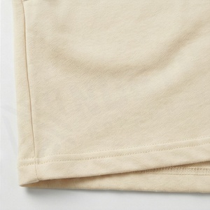 Ensemble 2 pièces tricoté pour femme : T-shirt à manches courtes de couleur unie et short au-dessus du genou, col rond, coupe ample, décontracté, pour le printemps et l'été - Product Image 6