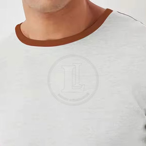 เสื้อยืดผู้ชายคอกลมแขนสั้นผ้าฝ้าย 100% คุณภาพสูง สไตล์โดดเด่น ระบายอากาศได้ดี ราคาสุดคุ้ม - Product Image 4