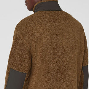 Nouvelles Vestes Polaires Unisexe Personnalisées 2026 – Blousons Streetwear Épais à Manches Longues en Fausse Fourrure Sherpa pour Hommes - Product Image 4
