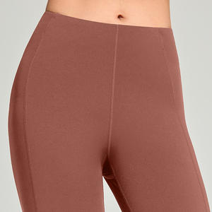กางเกงเลกกิ้งโยคะเอวสูงคุณภาพสูง ดีไซน์กระชับหน้าท้อง ให้ความรู้สึกเหมือนไม่ได้ใส่  สำหรับผู้หญิง ออกกำลังกาย ฟิตเนส ใส่เล่นกีฬา - Product Image 2