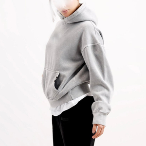 เสื้อฮู้ดดี้พรีเมียมสั่งทำพิเศษ ทรงปกติ ผ้าฝ้ายฟลีซ 100% พิมพ์ลายการ์ตูน สำหรับแบรนด์สตรีทแวร์ แบรนด์แฟชั่น ทีม ยิม ผู้ค้าส่ง - Product Image 2