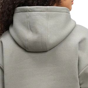 Sudadera con Capucha para Mujer, Informal, de Manga Larga, Cómoda, Elástica, Ropa Deportiva, Top Personalizado, Fabricante Mayorista - Product Image 4