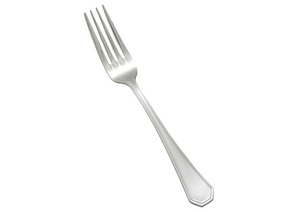 Fourchette à dîner classique en acier inoxydable, finition miroir, pour occasions de mariage - Product Image 5