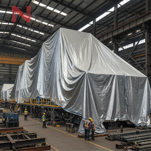 Lona Industrial Ignífuga para Seguridad en Fábricas, Lona Industrial Multiusos de Alta Resistencia para Uso en Construcción - Product Image 5