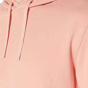 Sweat-shirt unisexe rose à fermeture éclair, coupe classique, streetwear, logo 3D brodé sur le devant, manches classiques, polaire, 100% coton - Product Image 3
