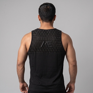 Men's Barbell Grip Tank Top Sleeveless Gym Fitness Bodybuilding Workout <b>Singlet</b> Athletic Performance Vest Australia - Product Image 4