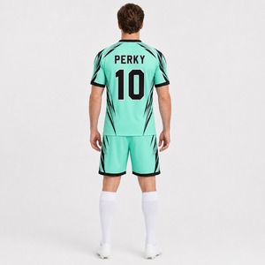 Uniforme de Fútbol Personalizado Sublimado en Poliéster Transpirable, Ligero y de Secado Rápido para Equipos Escolares, Clubes y Academias - Product Image 2