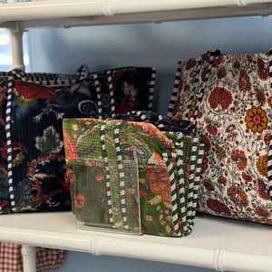 Sac fourre-tout en velours imprimé, sacs fourre-tout en velours imprimés, sac fourre-tout de shopping - Product Image 6