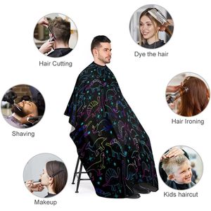 2026 Cape de Barbier en Polyester de Haute Qualité 1 pièce pour Salon de Coiffure, Couleur et Taille Personnalisables, Marque Hysaf Apparels Co, Fabriqué au Pakistan - Product Image 3