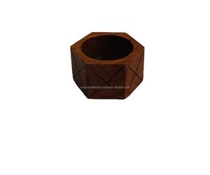 Anneaux de serviette en résine de style moderne pour la table à manger à la maison, le restaurant, l'hôtel et la décoration de mariage - Product Image 1